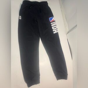NBA Kids Black Joggers with Logo